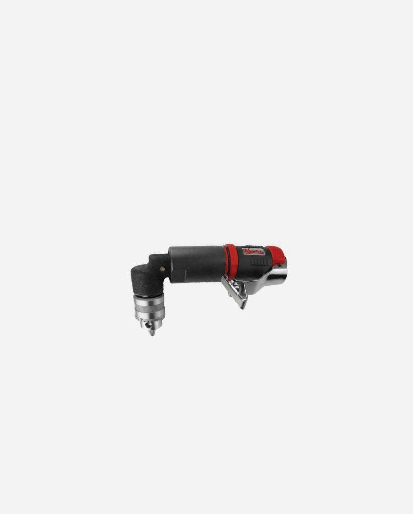 Master Palm 28330 Industrial 3/8" 90 Degree right Angle Air Drill, Non-reversible, Keyed Jacobs Chuck, 1250 Rpm, 0.3 Hp - - 28330 - USD $250 - Master Palm Pneumatic