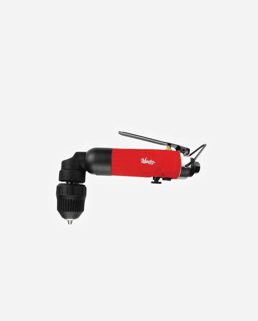Master Palm 28500K Industrial 3/8" 90 Degree right Angle Air Drill Reversible with Quick Change Chuck and side Handle, 1700