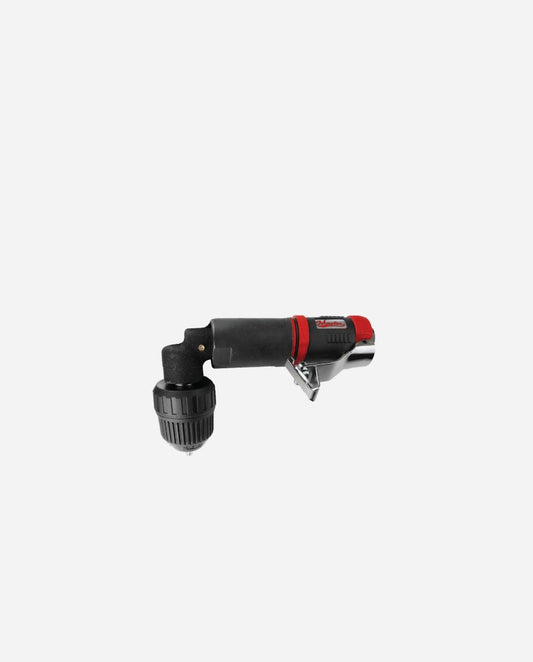 Master Palm 28330K Industrial 3/8" Small Right Angle Air Drill with Quick Change Chuck, 1250 Rpm, Non-Reversible