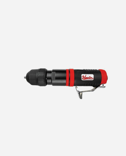 Master Palm 28680K Industrial 3/8" Straight Inline Air Drill, 2500 Rpm with Quick Change Chuck, 0.9hp, , Non-Reversible