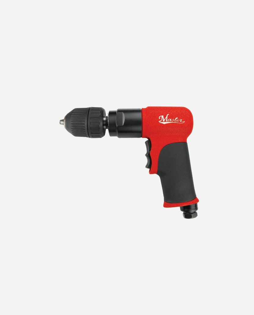 Master Palm 28520K Industrial Reversible 3/8" Pneumatic Air Drill. Quick Change Jacobs Chuck Air Drill, 1800 Rpm - 28520K - USD $285 - Master Palm Pneumatic